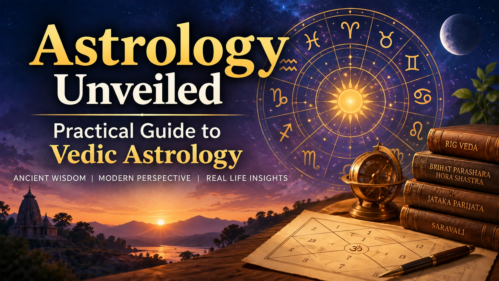 Astrology Unveiled — Practical Guide to Vedic Astrology